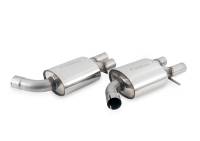 AWE Tuning - AWE Tuning 3015-43076 AWE Tuning Audi C7.5 A6 3.0T Touring Edition Exhaust - Quad Outlet Diamond Black Tips - Image 2
