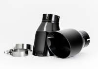 AWE Tuning - AWE Tuning 3015-43076 AWE Tuning Audi C7.5 A6 3.0T Touring Edition Exhaust - Quad Outlet Diamond Black Tips - Image 3