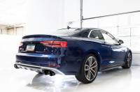 AWE Tuning - AWE Tuning 3015-43092 AWE Tuning Audi B9 S5 3.0T Touring Edition Exhaust - Black Diam Tips (102mm) - Image 3