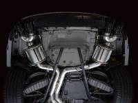 AWE Tuning - AWE Tuning 3015-43107 AWE Tuning 19-23 Audi C8 S6/S7 2.9T V6 AWD Touring Edition Exhaust - Diamond Black Tips - Image 2