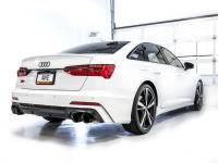 AWE Tuning - AWE Tuning 3015-43107 AWE Tuning 19-23 Audi C8 S6/S7 2.9T V6 AWD Touring Edition Exhaust - Diamond Black Tips - Image 5