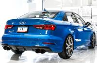 AWE Tuning - AWE Tuning 3015-43150 AWE Tuning Audi 8V S3 Track Edition Exhaust w/Diamond Black Tips 102mm - Image 2