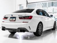 AWE Tuning - AWE Tuning 3015-43156 AWE Tuning 2019+ BMW M340i (G20) Non-Resonated Touring Edition Exhaust - Quad Diamond Black Tips - Image 2