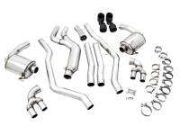 AWE Tuning - AWE Tuning 3015-43156 AWE Tuning 2019+ BMW M340i (G20) Non-Resonated Touring Edition Exhaust - Quad Diamond Black Tips - Image 7