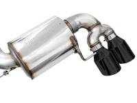 AWE Tuning - AWE Tuning 3015-43156 AWE Tuning 2019+ BMW M340i (G20) Non-Resonated Touring Edition Exhaust - Quad Diamond Black Tips - Image 10