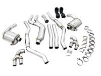 AWE Tuning - AWE Tuning 3015-43158 AWE Tuning 2019+ BMW M340i (G20) Resonated Touring Edition Exhaust - Quad Diamond Black Tips - Image 7