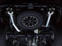 AWE Tuning - AWE Tuning 3015-43284 AWE Tuning 22-23 GMC Sierra 1500 AT4X 6.2L 0FG Catback Split Dual (Flat Bumper) - Diamond Black Tips - Image 2