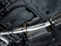 AWE Tuning - AWE Tuning 3015-43658 AWE Tuning MK8 Volkswagen Golf R 3in Touring Edition Quad Exhaust - Diamond Black Tips - Image 4