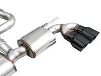AWE Tuning - AWE Tuning 3015-43658 AWE Tuning MK8 Volkswagen Golf R 3in Touring Edition Quad Exhaust - Diamond Black Tips - Image 11