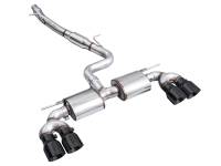 AWE Tuning - AWE Tuning 3015-43658 AWE Tuning MK8 Volkswagen Golf R 3in Touring Edition Quad Exhaust - Diamond Black Tips - Image 14