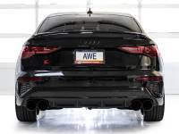 AWE Tuning - AWE Tuning 3015-43897 AWE Tuning 22-24 Audi 8Y S3 Touring Edition Exhaust - Diamond Black Tips - Image 6