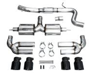 AWE Tuning - AWE Tuning 3015-43897 AWE Tuning 22-24 Audi 8Y S3 Touring Edition Exhaust - Diamond Black Tips - Image 10