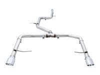 AWE Tuning - AWE Tuning 3020-22034 AWE Tuning 18-21 Volkswagen Jetta GLI Mk7 Track Edition Exhaust - Chrome Silver Tips (Fits OEM DP) - Image 2