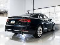 AWE Tuning - AWE Tuning 3020-32032 AWE Tuning Audi B9 A5 Track Edition Exhaust Dual Outlet - Chrome Silver Tips (Includes DP) - Image 2