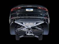 AWE Tuning - AWE Tuning 3020-32032 AWE Tuning Audi B9 A5 Track Edition Exhaust Dual Outlet - Chrome Silver Tips (Includes DP) - Image 3