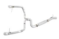 AWE Tuning - AWE Tuning 3020-32044 AWE Tuning VW MK7 Golf Alltrack/Sportwagen 4Motion Track Edition Exhaust - Polished Silver Tips - Image 4