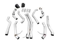 AWE Tuning - AWE Tuning 3020-33058 AWE Tuning Audi B9 RS5 Track Edition Exhaust w/ Diamond Black RS Tips - Image 5