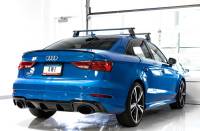AWE Tuning - AWE Tuning 3020-33064 AWE Tuning 17-19 Audi RS3 8V Track Edition Exhaust - Diamond Black Tips RS-Style Tips - Image 3