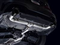 AWE Tuning - AWE Tuning 3020-33429 AWE Tuning 19-23 BMW 330i / 21-23 BMW 430i Base G2X Track Edition Axle-Back Exhaust - Diamond Black - Image 2