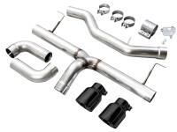 AWE Tuning - AWE Tuning 3020-33429 AWE Tuning 19-23 BMW 330i / 21-23 BMW 430i Base G2X Track Edition Axle-Back Exhaust - Diamond Black - Image 10