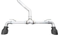 AWE Tuning - AWE Tuning 3020-33658 AWE Tuning 2022 VW GTI MK8 Track Edition Exhaust - Diamond Black Tips - Image 7