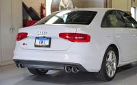 AWE Tuning - AWE Tuning 3020-42026 AWE Tuning Audi B8.5 S4 3.0T Track Edition Exhaust - Chrome Silver Tips (102mm) - Image 2