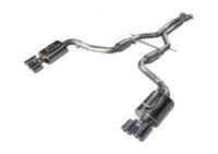 AWE Tuning - AWE Tuning 3020-42032 AWE Tuning Panamera 2/4 Track Edition Exhaust (2011-2013) - w/Chrome Silver Tips - Image 1
