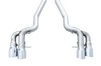 AWE Tuning - AWE Tuning 3020-42070 AWE Tuning 18-19 BMW M5 (F90) 4.4T AWD Cat-Back Exhaust - Track Edition (Chrome Silver Tips) - Image 3