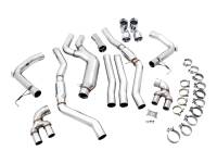 AWE Tuning - AWE Tuning 3020-42078 AWE Tuning 2019+ BMW M340i (G20) Track Edition Exhaust - Quad Chrome Silver Tips - Image 6