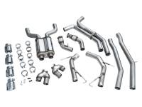 AWE Tuning - AWE Tuning 3020-42101 AWE Tuning 19-23 Audi C8 S6/S7 2.9T V6 AWD Track Edition Exhaust - Chrome Silver Tips - Image 11