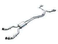 AWE Tuning - AWE Tuning 3020-42101 AWE Tuning 19-23 Audi C8 S6/S7 2.9T V6 AWD Track Edition Exhaust - Chrome Silver Tips - Image 12