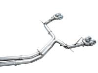 AWE Tuning - AWE Tuning 3020-42101 AWE Tuning 19-23 Audi C8 S6/S7 2.9T V6 AWD Track Edition Exhaust - Chrome Silver Tips - Image 13
