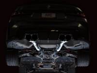 AWE Tuning - AWE Tuning 3020-42482 AWE Tuning Track Edition Cat-Back Exhaust for BMW G8X M3/M4 - Diamond Black Tips - Image 5