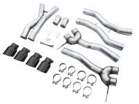 AWE Tuning - AWE Tuning 3020-42482 AWE Tuning Track Edition Cat-Back Exhaust for BMW G8X M3/M4 - Diamond Black Tips - Image 8