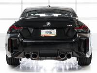 AWE Tuning - AWE Tuning 3020-42487 AWE Tuning 23-24 BMW G87 M2 Track Edition Exhaust - Chrome Silver Tips - Image 3