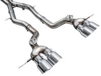 AWE Tuning - AWE Tuning 3020-42487 AWE Tuning 23-24 BMW G87 M2 Track Edition Exhaust - Chrome Silver Tips - Image 14