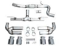 AWE Tuning - AWE Tuning 3020-42897 AWE Tuning 22-24 Audi 8Y S3 Track Edition Exhaust - Chrome Silver Tips - Image 12