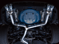 AWE Tuning - AWE Tuning 3020-42979 AWE Tuning 2022+ VB Subaru WRX Track Edition Exhaust - Chrome Silver Tips - Image 2