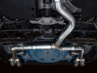 AWE Tuning - AWE Tuning 3020-42979 AWE Tuning 2022+ VB Subaru WRX Track Edition Exhaust - Chrome Silver Tips - Image 3