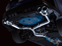 AWE Tuning - AWE Tuning 3020-42979 AWE Tuning 2022+ VB Subaru WRX Track Edition Exhaust - Chrome Silver Tips - Image 7