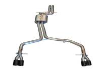 AWE Tuning - AWE Tuning 3020-43014 AWE Tuning Audi B8 S5 4.2L Track Edition Exhaust System - Diamond Black Tips - Image 1