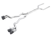 AWE Tuning - AWE Tuning 3020-43078 AWE Tuning 18-19 BMW M5 (F90) 4.4T AWD Cat-Back Exhaust - Track Edition (Diamond Black Tips) - Image 1