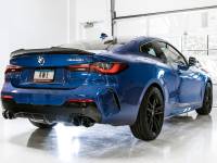 AWE Tuning - AWE Tuning 3020-43085 AWE Tuning 2019+ BMW M340i (G20) Track Edition Exhaust - Quad Diamond Black Tips - Image 2