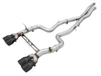AWE Tuning - AWE Tuning 3020-43087 AWE Tuning BMW F8X M3/M4 Track Edition Cat-Back Exhaust - Diamond Black Tips - Image 1
