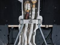 AWE Tuning - AWE Tuning 3020-43087 AWE Tuning BMW F8X M3/M4 Track Edition Cat-Back Exhaust - Diamond Black Tips - Image 3