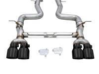 AWE Tuning - AWE Tuning 3020-43087 AWE Tuning BMW F8X M3/M4 Track Edition Cat-Back Exhaust - Diamond Black Tips - Image 8