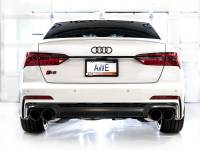 AWE Tuning - AWE Tuning 3020-43109 AWE Tuning 19-23 Audi C8 S6/S7 2.9T V6 AWD Track Edition Exhaust - Diamond Black Tips - Image 7