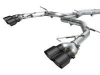 AWE Tuning - AWE Tuning 3020-43109 AWE Tuning 19-23 Audi C8 S6/S7 2.9T V6 AWD Track Edition Exhaust - Diamond Black Tips - Image 11