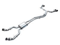 AWE Tuning - AWE Tuning 3020-43109 AWE Tuning 19-23 Audi C8 S6/S7 2.9T V6 AWD Track Edition Exhaust - Diamond Black Tips - Image 15