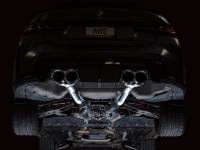 AWE Tuning - AWE Tuning 3020-43482 AWE Tuning Track Edition Cat-Back Exhaust for BMW G8X M3/M4 - Chrome Silver Tips - Image 3